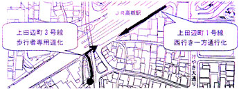 市街地調整促進特別委員会の資料の図